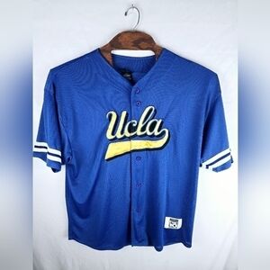 Vintage UCLA Bruins Jersey NCAA Men's XL‎ Baseball Style Pac-10 Label Blue